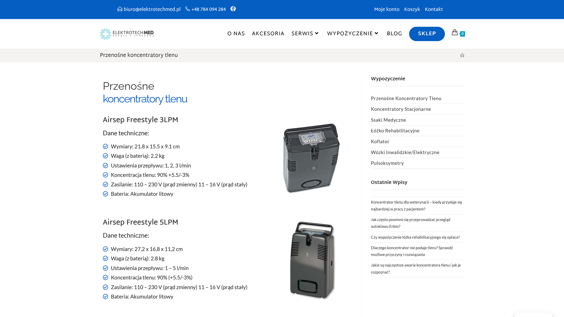 Przenośne koncentratory tlenu w codziennym życiu – mobilność i większa swoboda użytkownika
